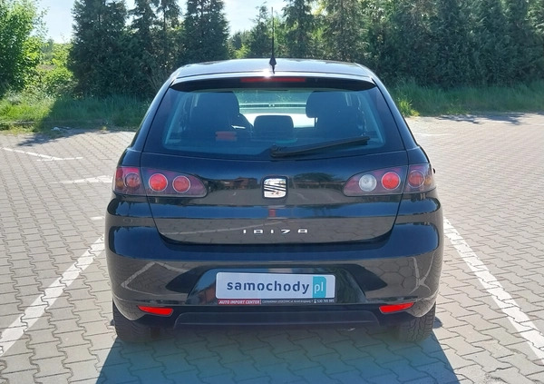 Seat Ibiza cena 14400 przebieg: 125000, rok produkcji 2009 z Sieraków małe 667